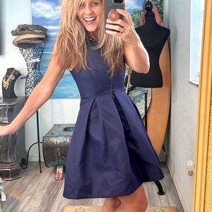 💙Mustard Seed, So Much Fun! Navy Cocktail Dress,Special Event Ready! Firm Price